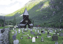 Stavkyrkja i Røldal