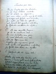 Solglytt 1909 : Friarbrev  paa  rim