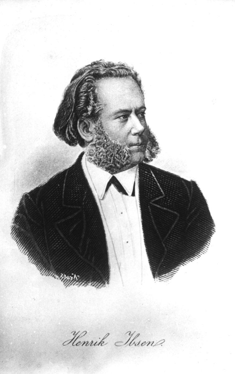 Ибсен биография. Генрик Ибсен. Генрик Ибсен 1828-1906. Портрет Ибсена. Драматург Ибсен.