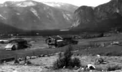 Valle, Setesdal, Aust-Agder. antatt 1924. Fra "De Schreiners