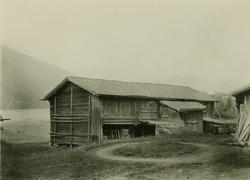 Låve, Kravik, Nore og Uvdal, Buskerud. Fotografert 1926.
