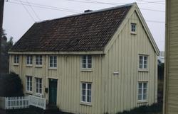 Kristiansund, området Innlandet med gammel bebyggelse . Illu