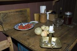 Kjøkkenet i Johannesgate 14, Enerhaugen på Norsk Folkemuseum