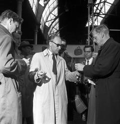 Serie. Sport. Friidrett. Landskamp Norge-Sverige..
Fotograf