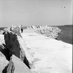 Karmøy, Rogaland, 29.05.1954. Molo.
