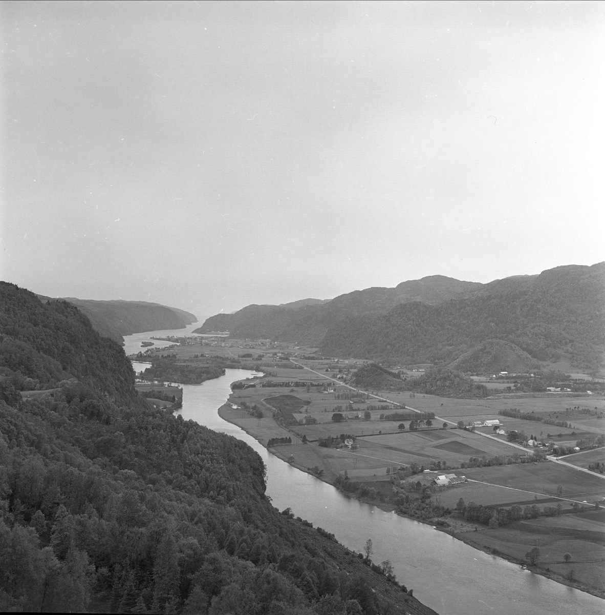 Vest-Agder, juni 1964. Landskap.