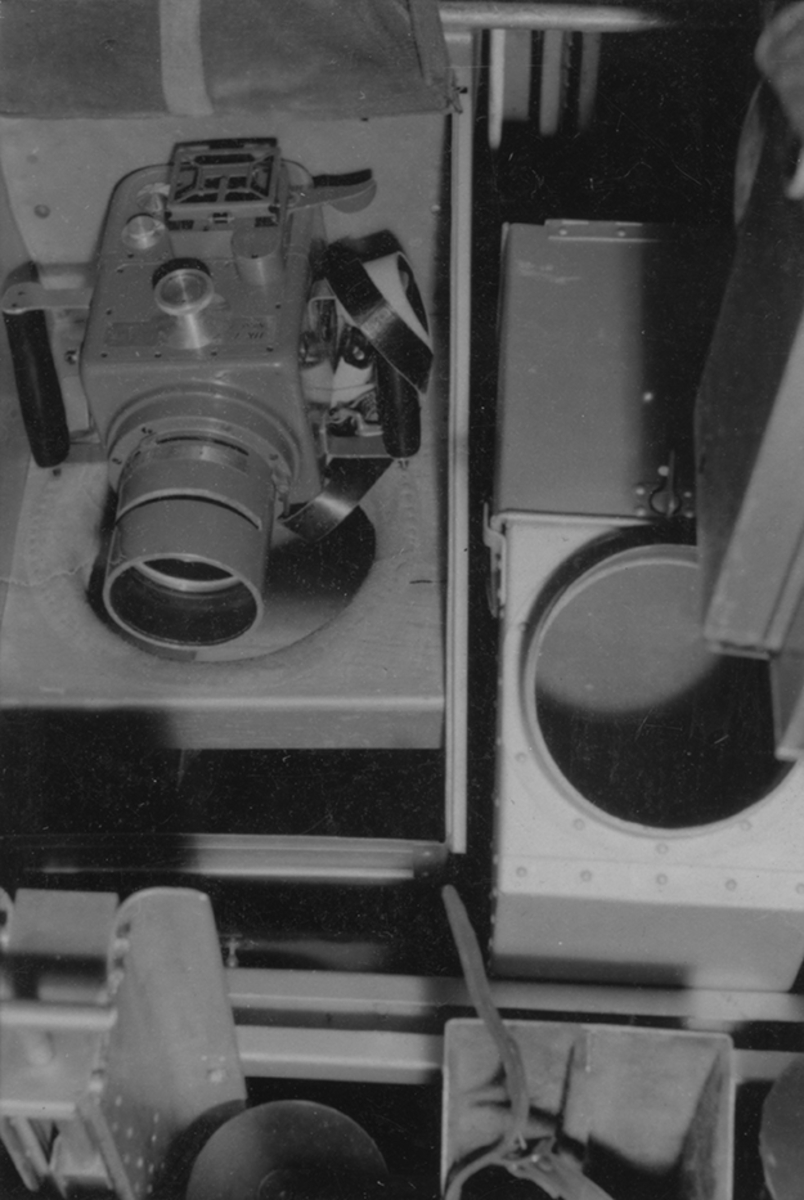 Kameramaterielens placering i flygplan S 12, Heinkel He 114A