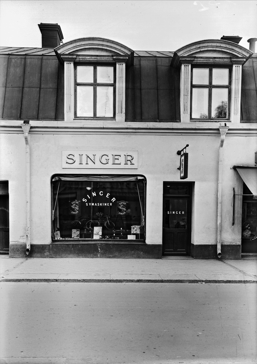 Singer Symaskins AB, Kungsängsgatan 10, Uppsala 1947