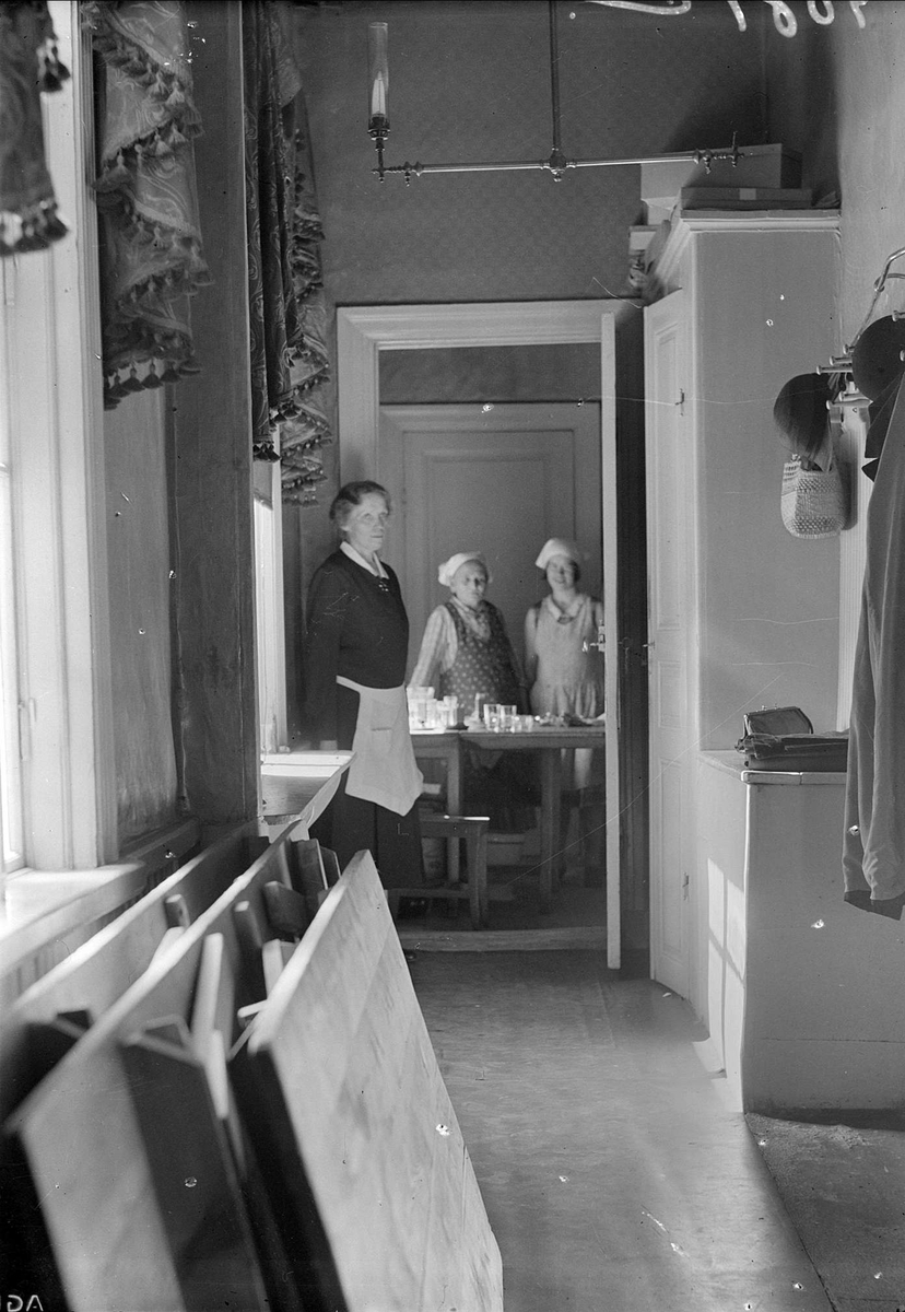 Restaurang Phoenix, kvarteret Domen, Fyristorg, Uppsala, interiör 1934
