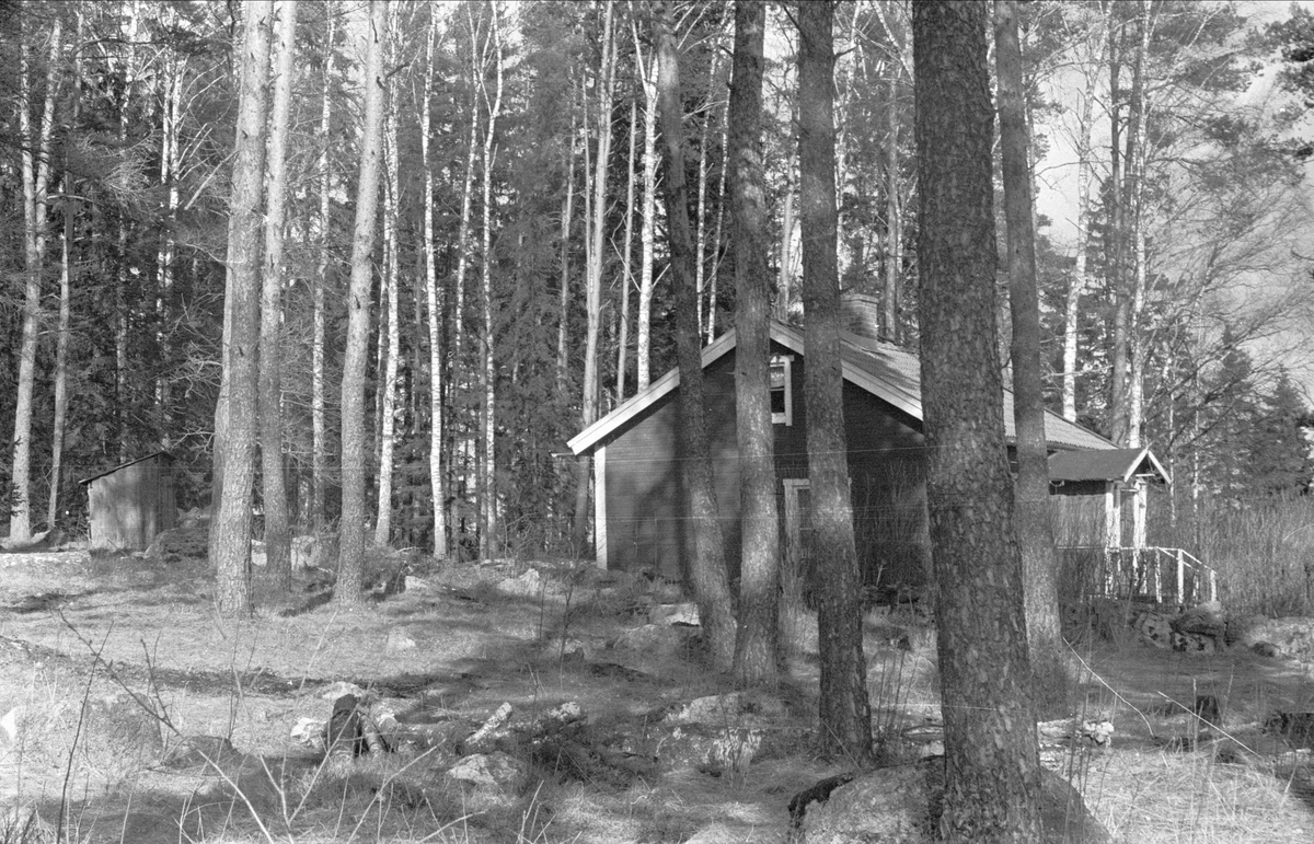 Vy över Östa 10:1, Ärentuna socken, Uppland 1977