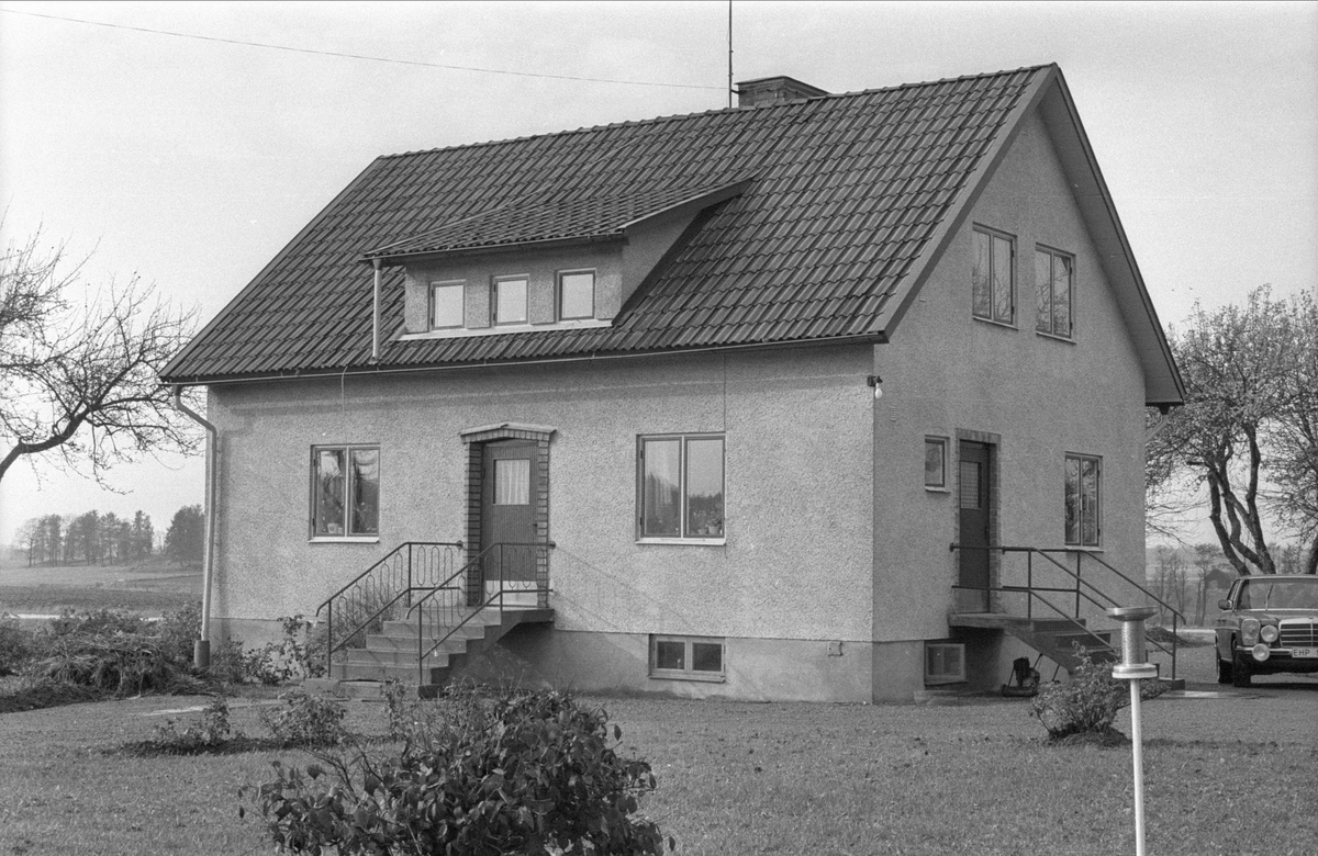 Bostadshus, Trekanten, Fullerö 21:27, Gamla Uppsala socken, Uppland 1978