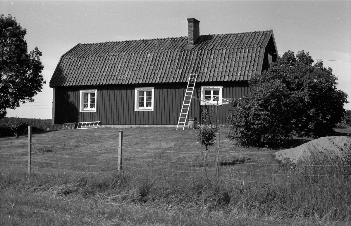 Bostadshus, Strömgården, Halmby 5:2, Halmby, Funbo socken, Uppland 1982 