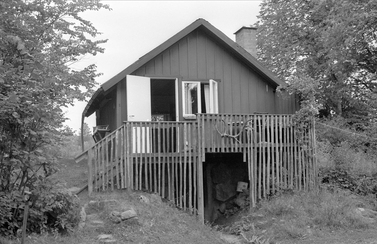 Källarbod, Granberg, Funbo socken, Uppland 1982