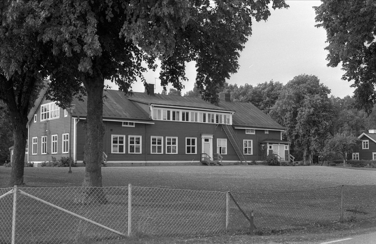 Skolbyggnad, Gåvsta 1:24, Rasbo socken, Uppland 1982