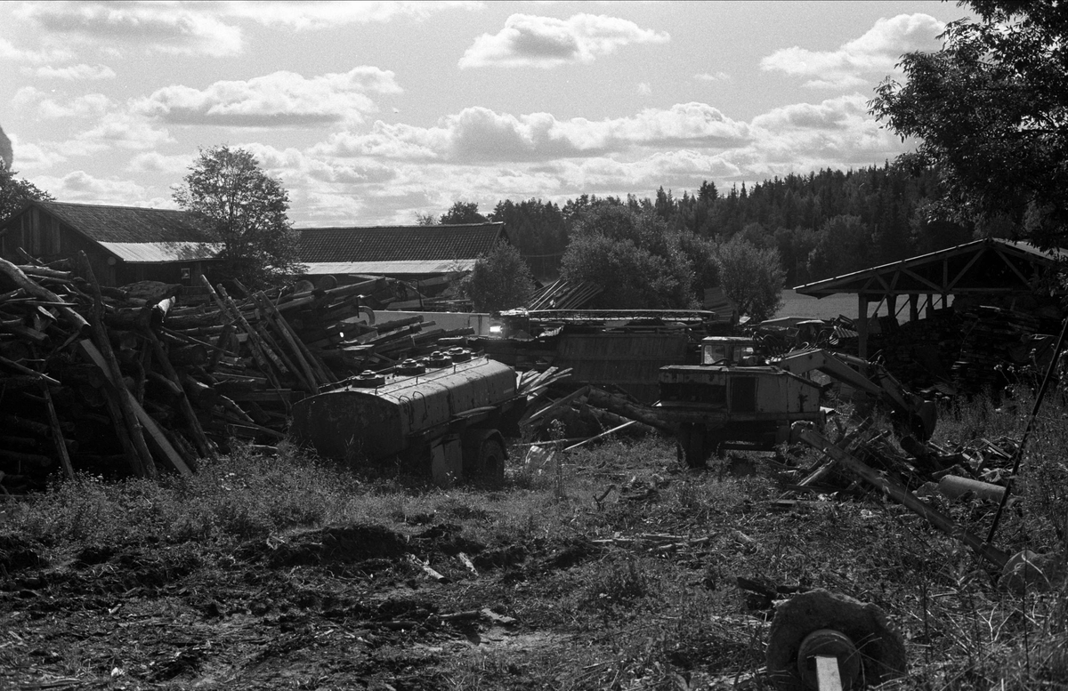 Sågverk och skrotupplag, Ellringe 1:16, Almunge socken, Uppland 1987