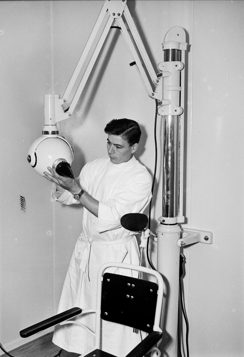 Invigning av landstingets nya tandklinik, Uppsala 1952