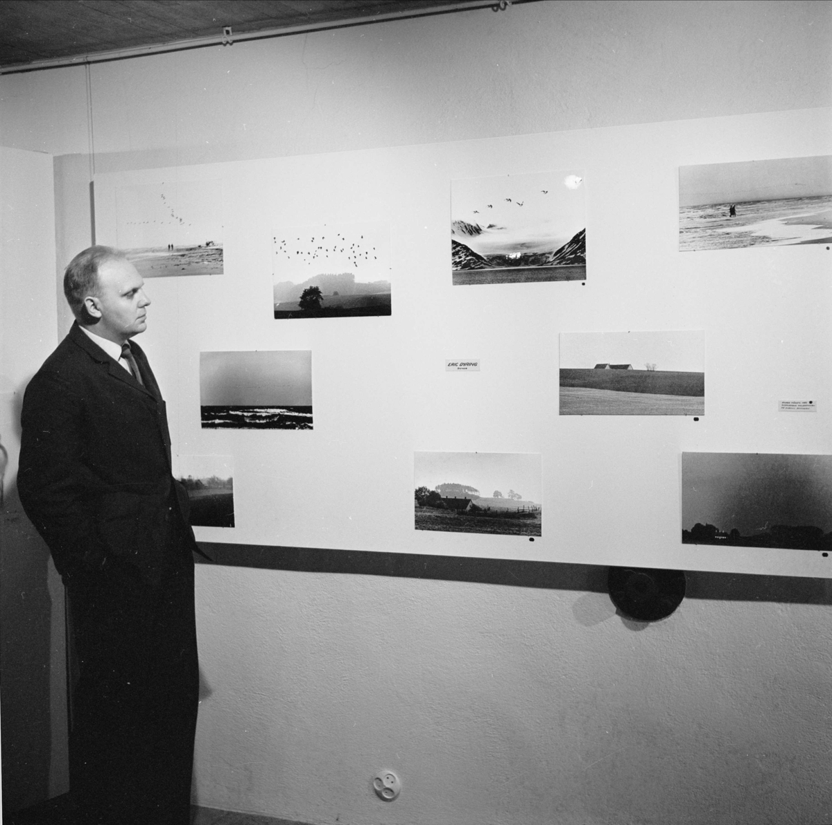 Fotoutställning anordnad av Riksförbundet Svensk Fotografi på Upplandsmuseet, Uppsala 1962