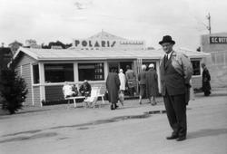 Polaris AS - Paviliongen ved jubileumsutstillingen 1960: Man