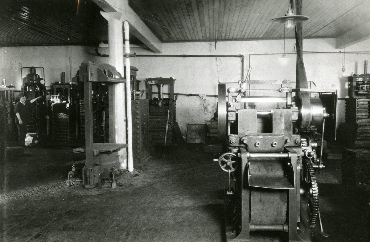 Karveriet på Tiedemanns fabrikk på Stensberggata.