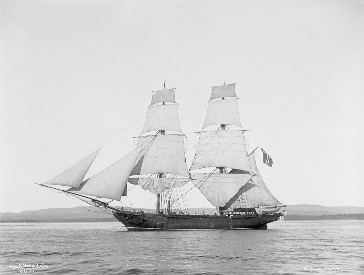Statsraad Erichsen (b. 1859, Karljohansvern verft, Horten), skoleskip
