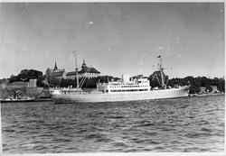 Eksteriør, passasjer- og lastebåten M/S Bretagne, B/N 470 (s