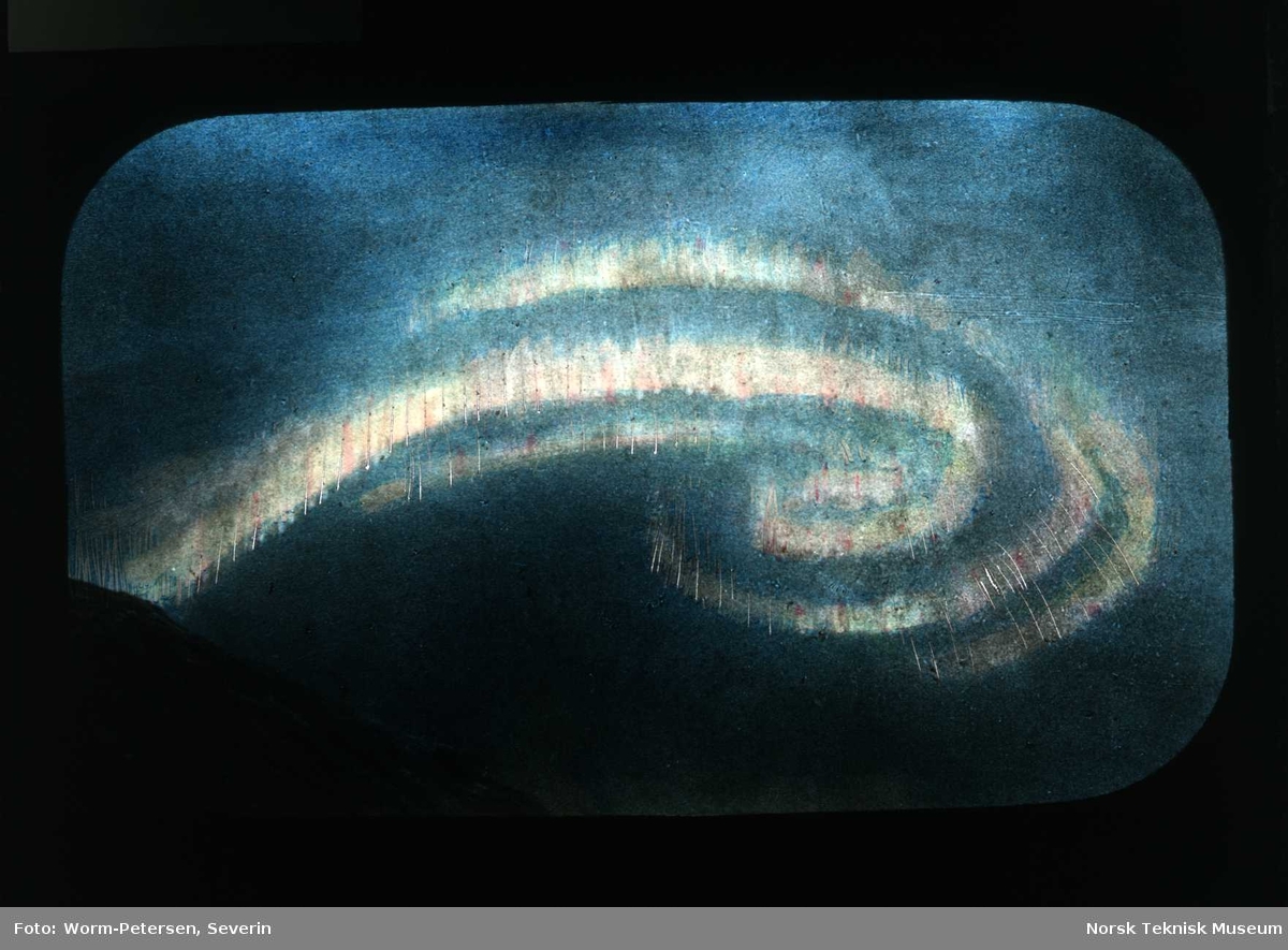 Nordlys observasjoner i Bossekop syd 6. Jan. 1839