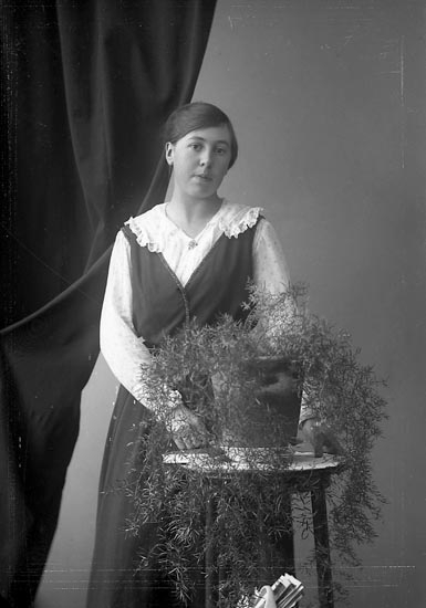 Enligt fotografens journal nr 4 1918-1922: "Karlsson, Annie Kil, Hjälteby".
