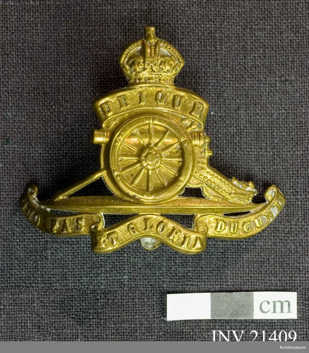 Grupp C I.
För officer vid Royal Canadian Horse Artillery, Kanada.