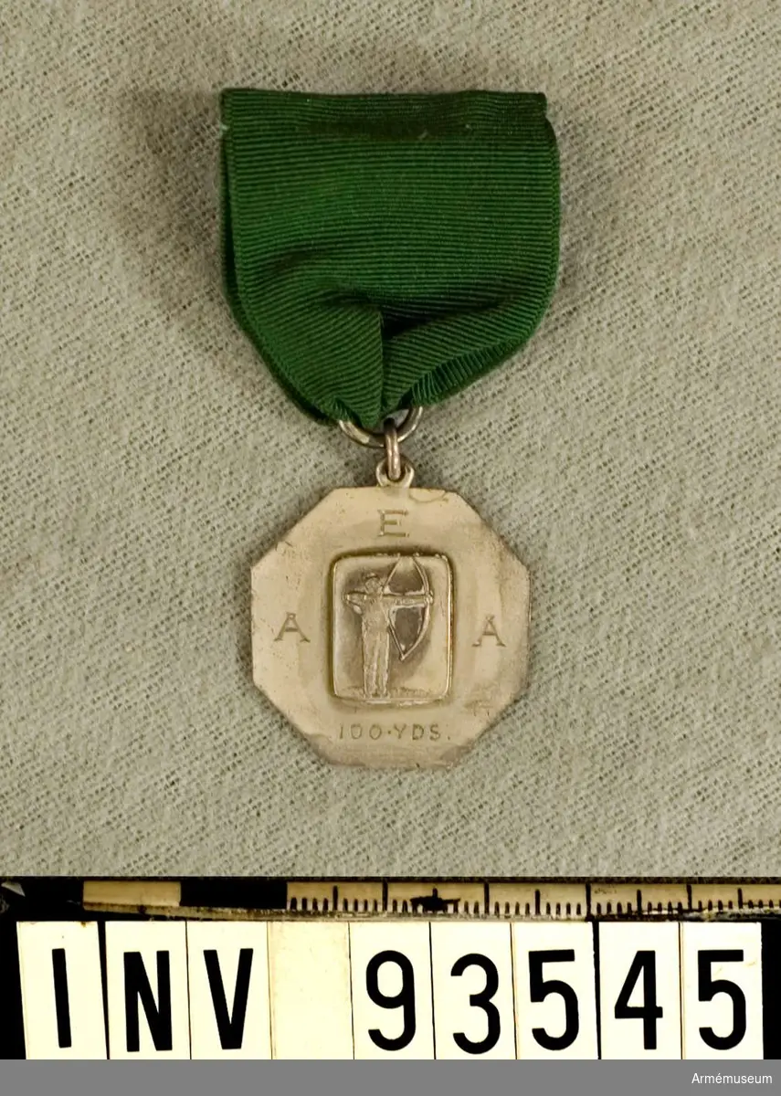 Medalj i bågskytte tilldelad Ivor Thord Gray.