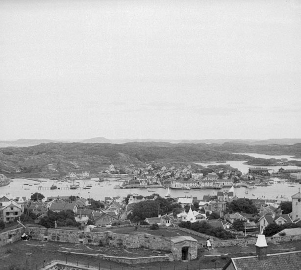 (Stereo karta XVI) Utsikt från "Fyrkanten" 1 Augusti 1926.