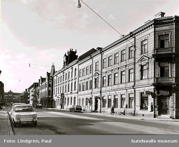 Sundsvalls tidnings hus, (Norrboms). Köpmangatan 28.