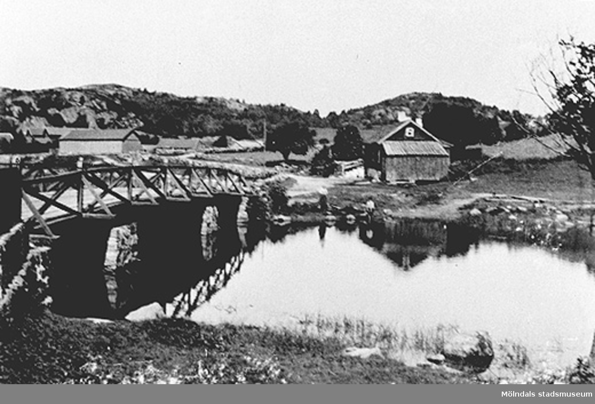 Stensjö brygga i juli 1894.