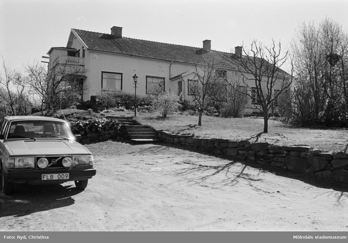 Manbyggnaden till Eklunds gård i Sagered, 1991.