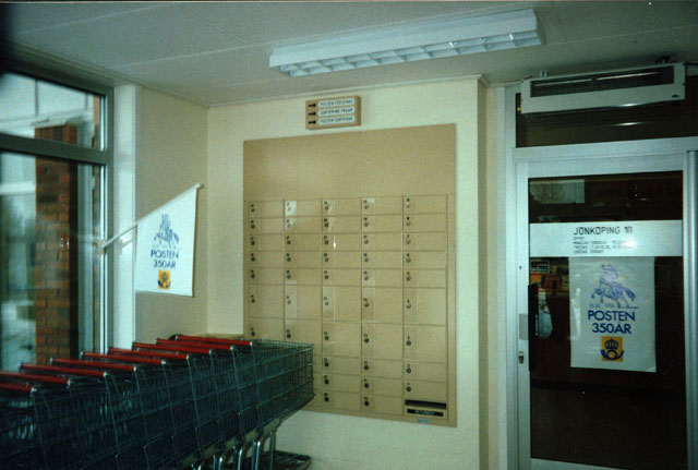 Postkontoret 550 10 Jönköping Kronhedsvägen 1