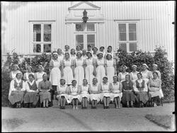 Østfold husmorskole eller Risum husmorskole i Halden, 1940. 