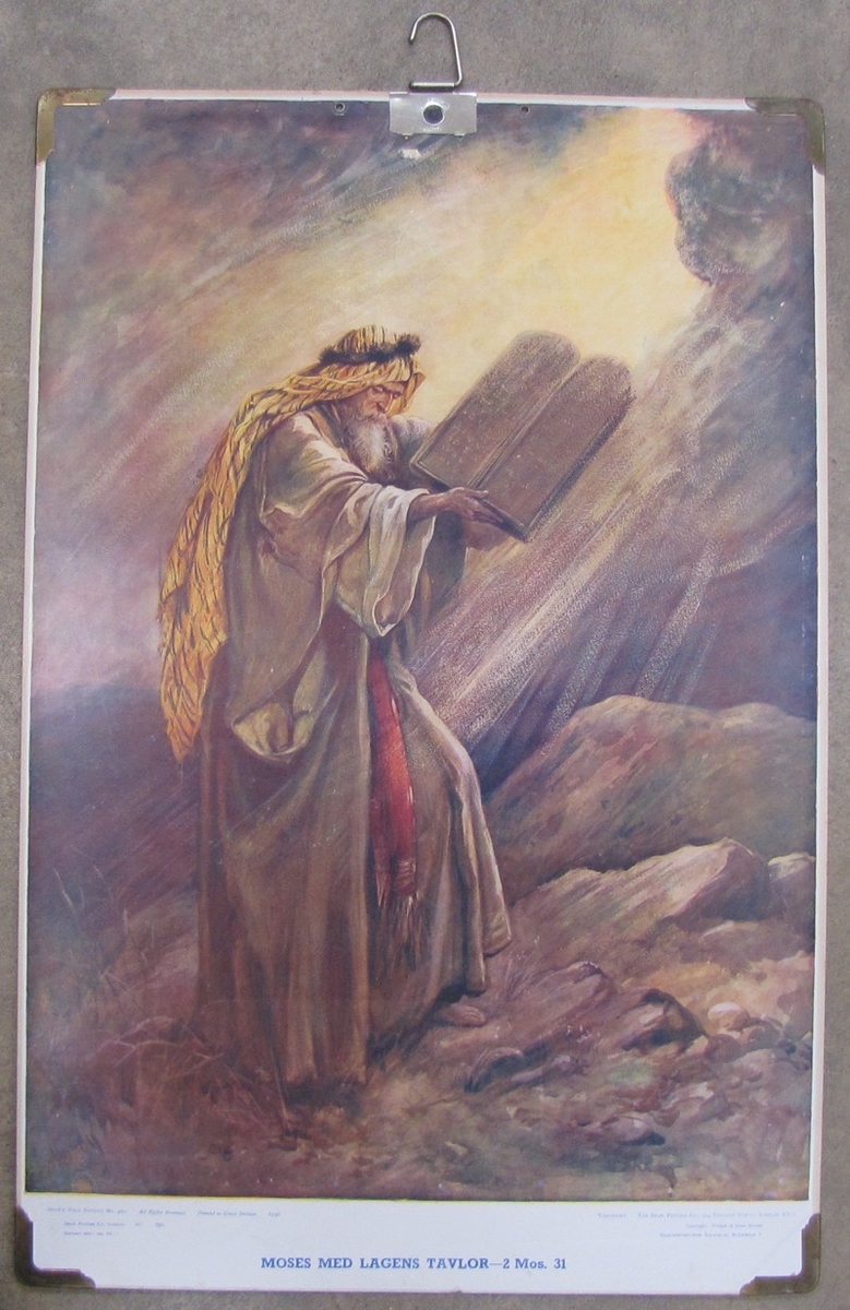 Moses med lagens tavlor