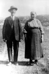 Andrea og Peder Pettersen Valø