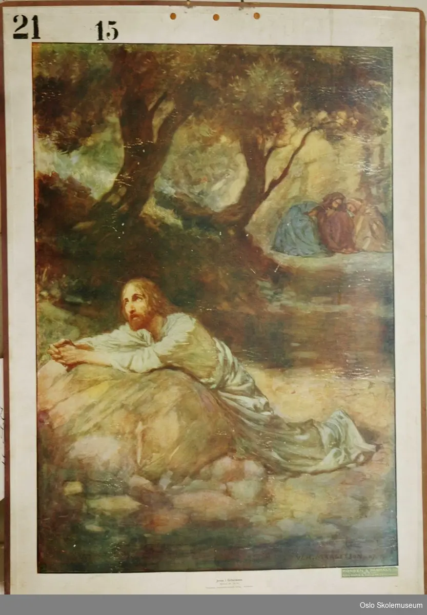 Bibelhistorie: Jesus i Getsemane.