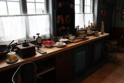 Kjøkken i 1. etg., østre side, hovedbygningen, Brevik bymuse