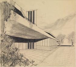 Kong Håkons kirke [Eksteriørperspektiv]