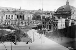 Utsikt fra Odd Fellow-bygningen, Stortingsgt. 28