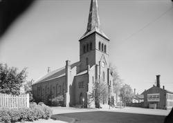Kampen kirke, bygård, gavlvegg, pissoir