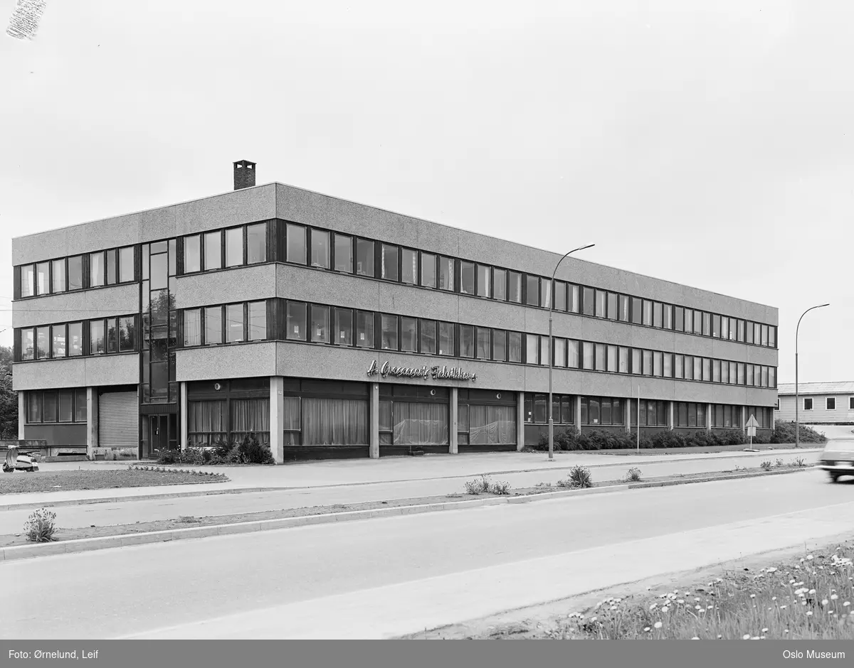 A. Grasaasens Fabrikker, fabrikkbygning