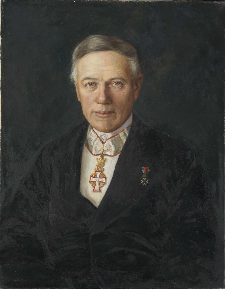 Portrett av Severin Christian Andersen [oljemaleri]