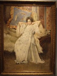 Ragna Wettergreen som Rita Almers [Maleri, helfigur]