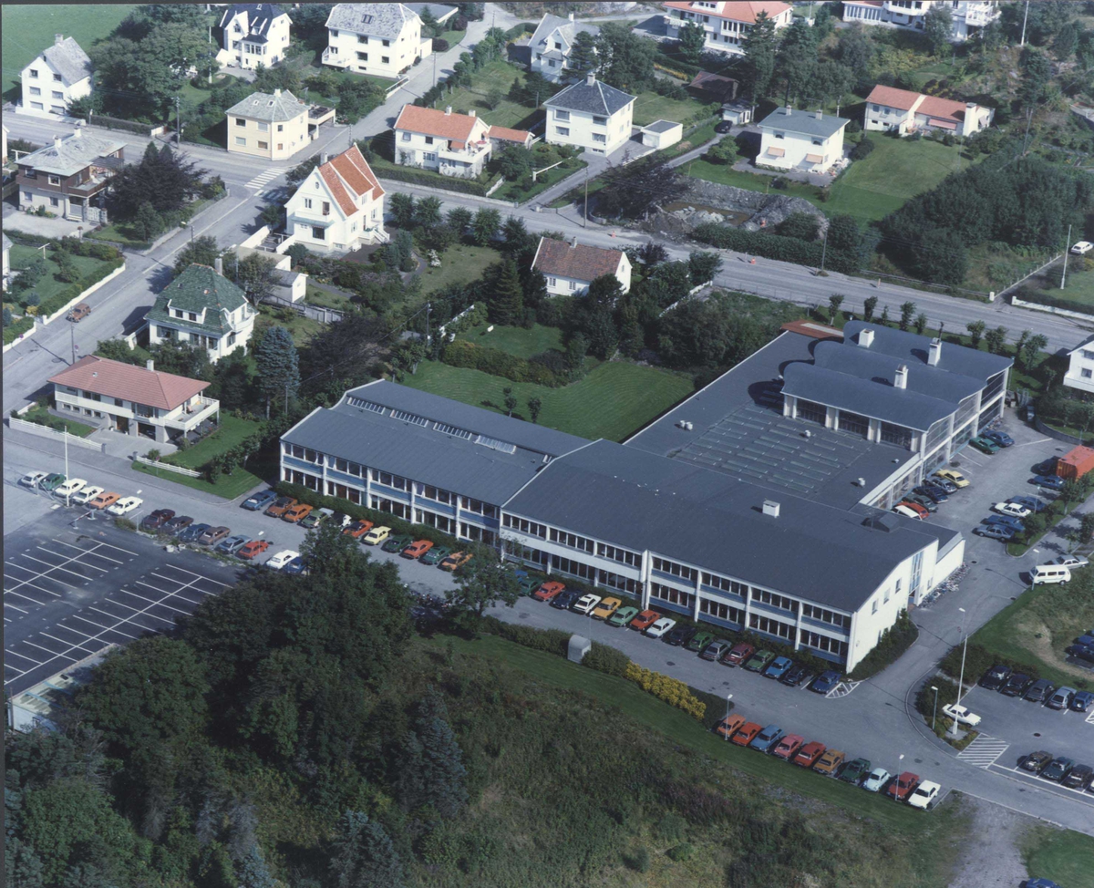 Flyfoto av Haugesund Maskinistskole
