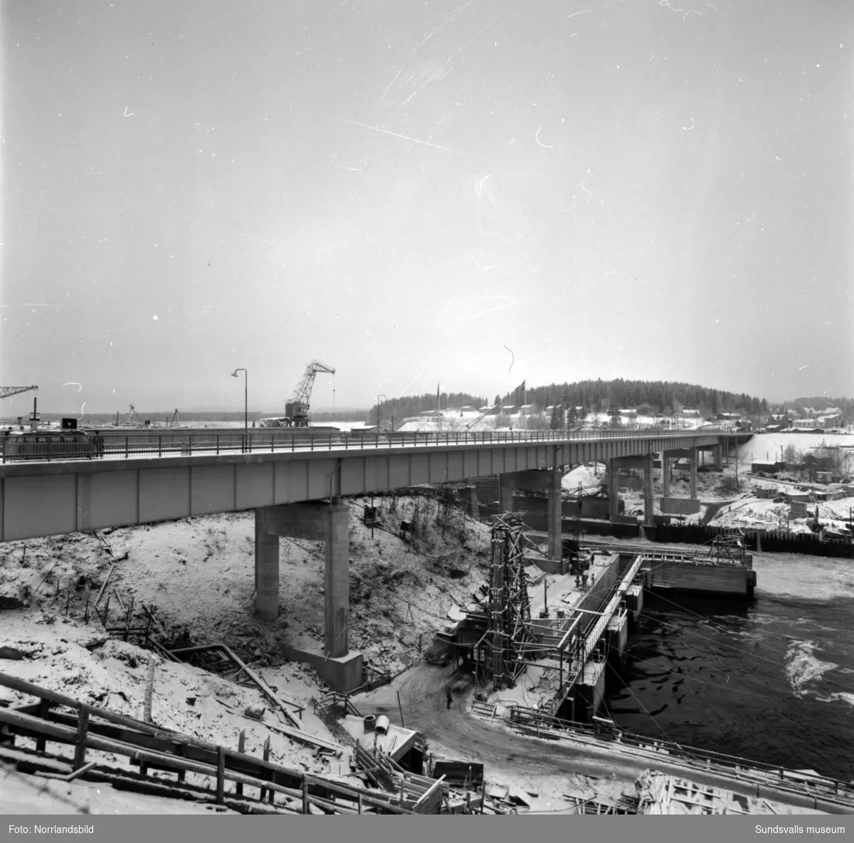 Invigningen av Bergeforsbron.
