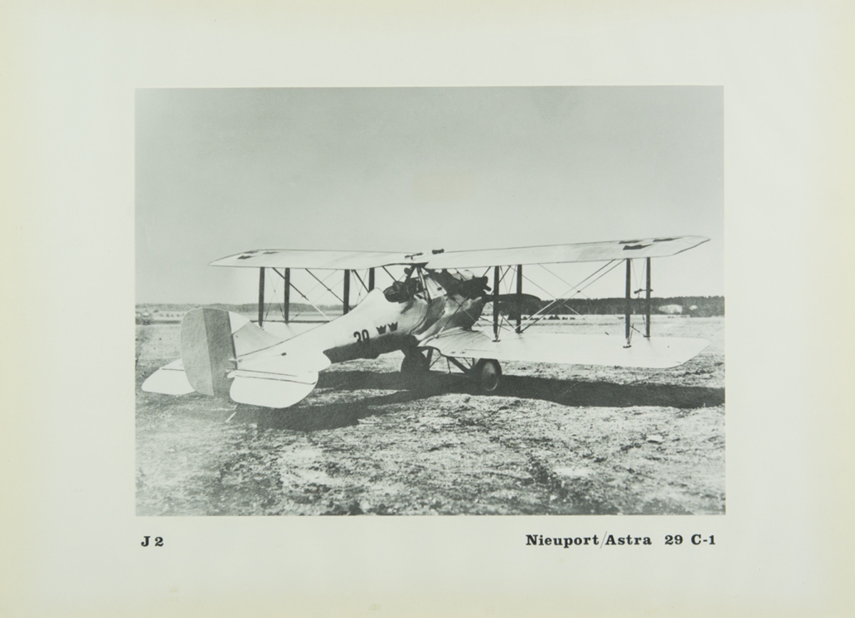 Flygplan J 2, Nieuport 29C-1, märkt nr 39 på Malmen.