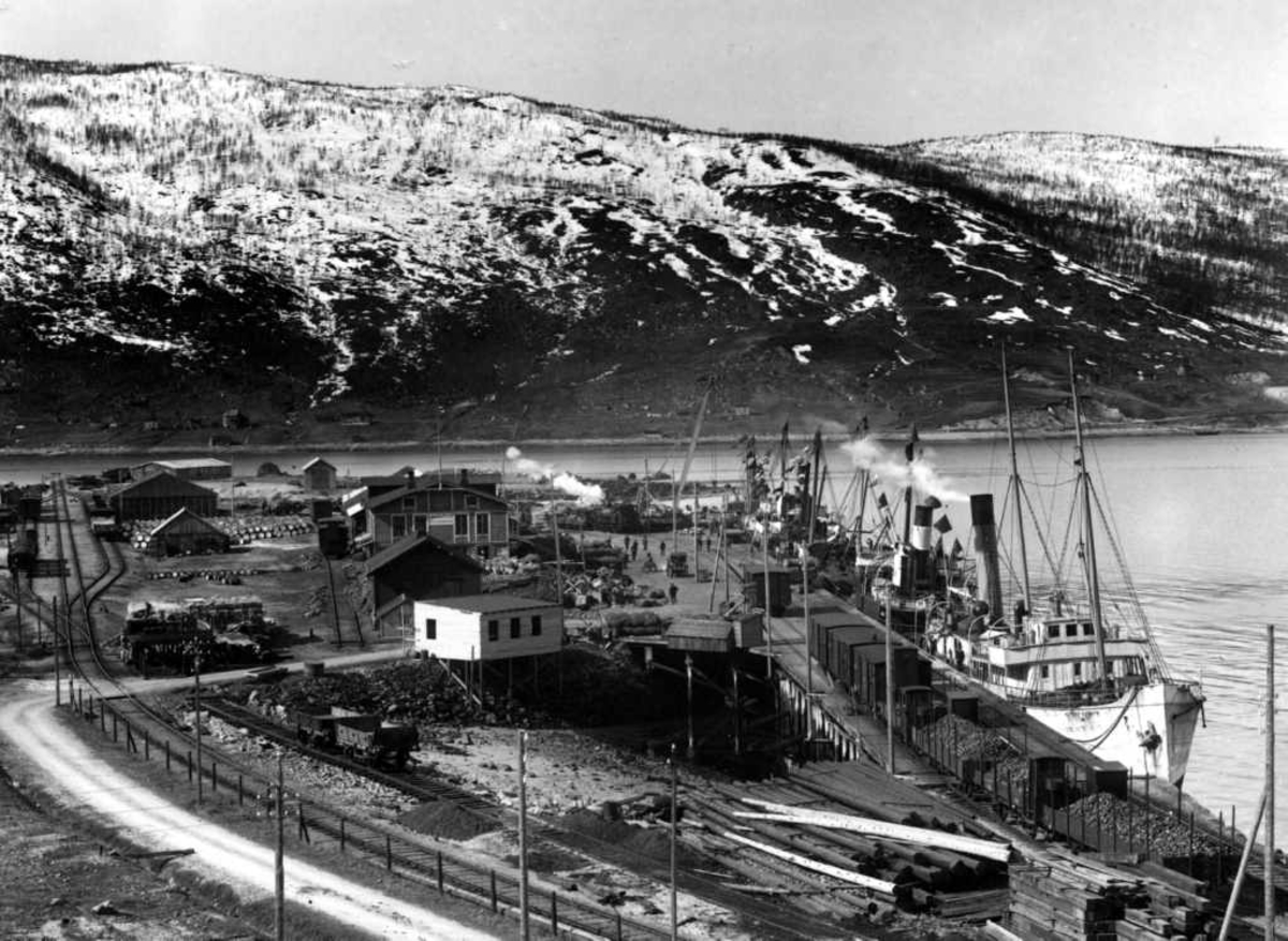 Transitt på Fageneskaia i Narvik, Ofotbanen.
