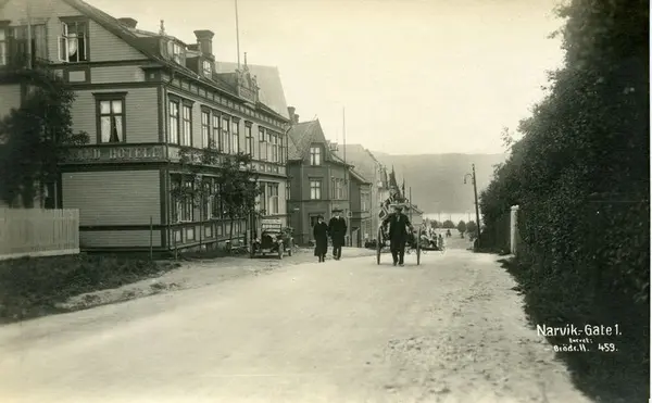 Narvik -Gate 1. - Museum Nord / DigitaltMuseum